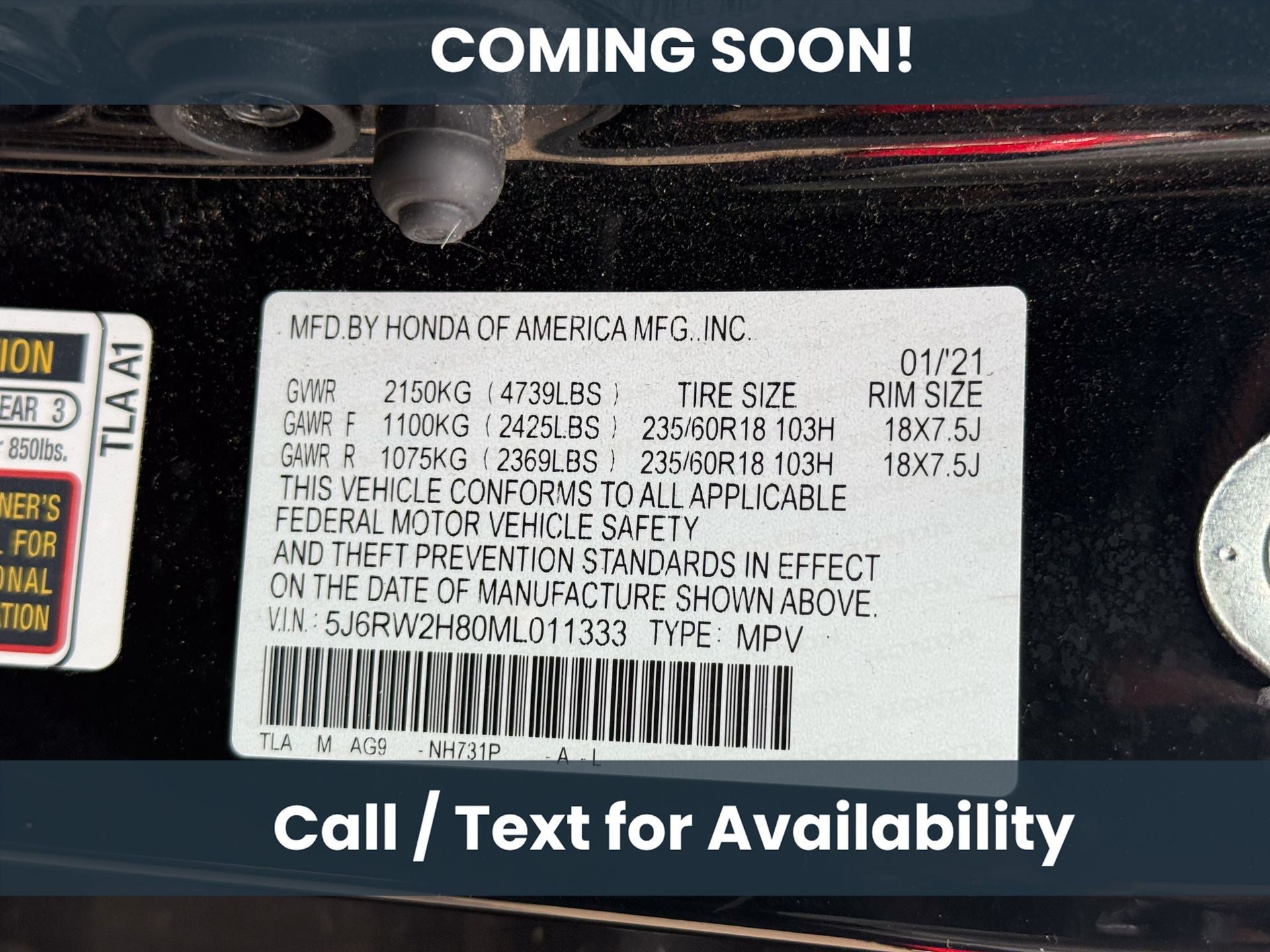 2021 Honda CR-V EX-L