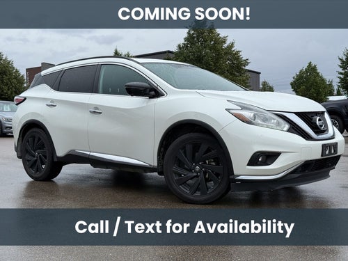 2017 Nissan Murano Platinum