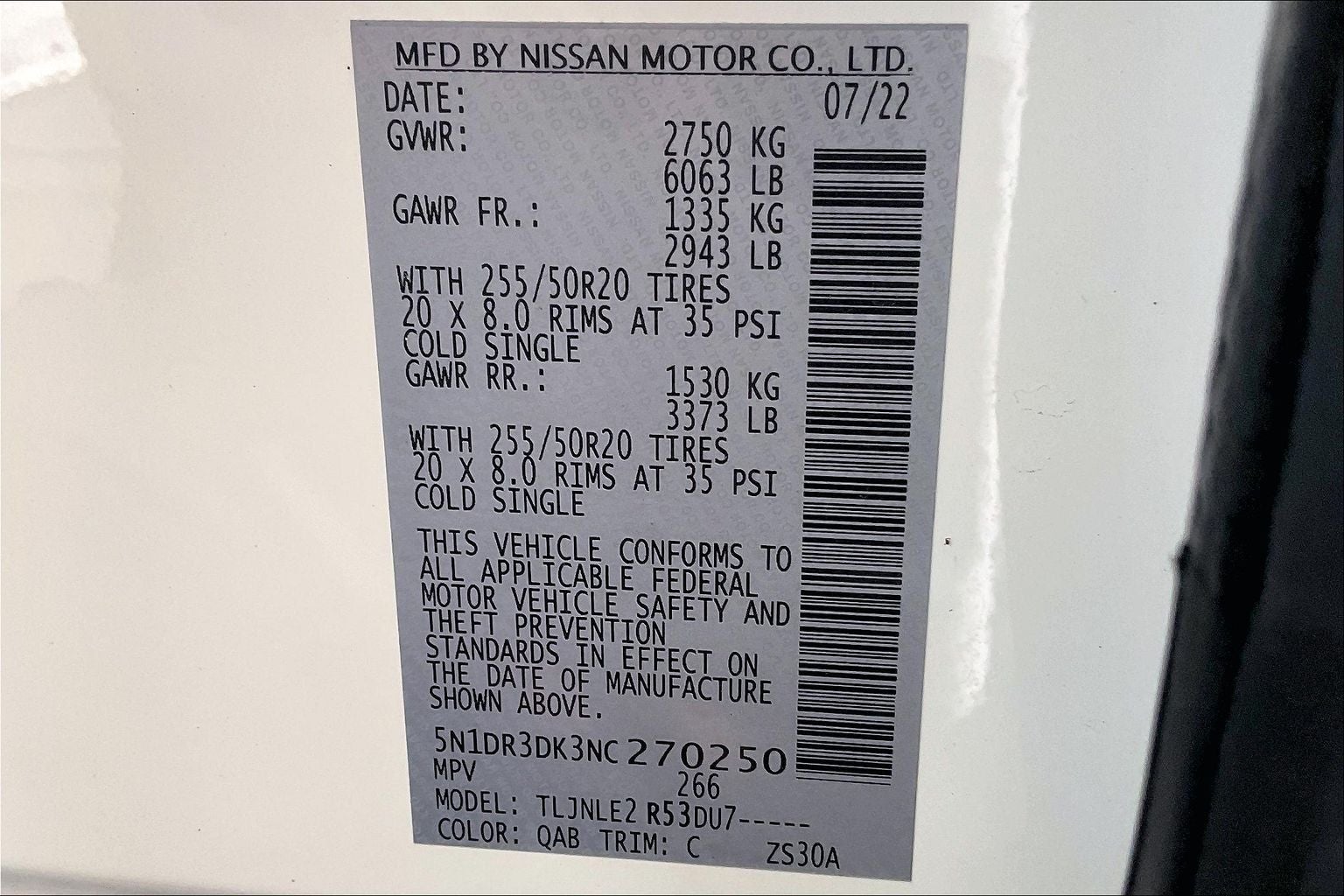 2022 Nissan Pathfinder Platinum