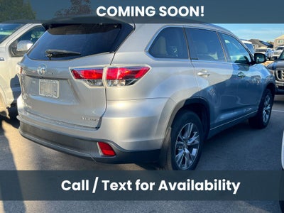 2014 Toyota Highlander XLE V6