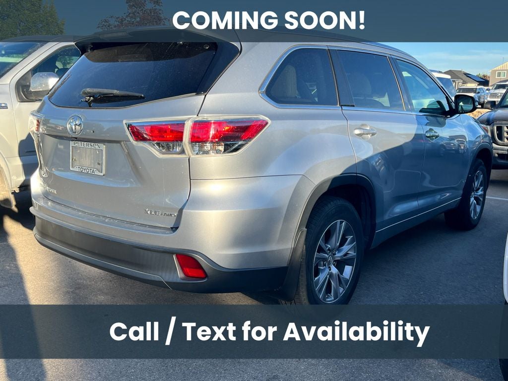 2014 Toyota Highlander XLE V6