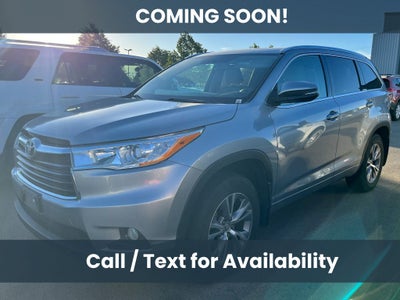 2014 Toyota Highlander XLE V6