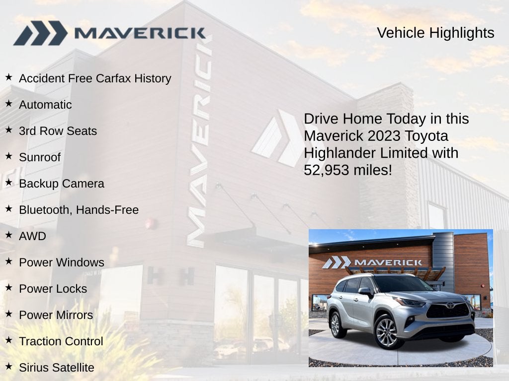 2023 Toyota Highlander Limited
