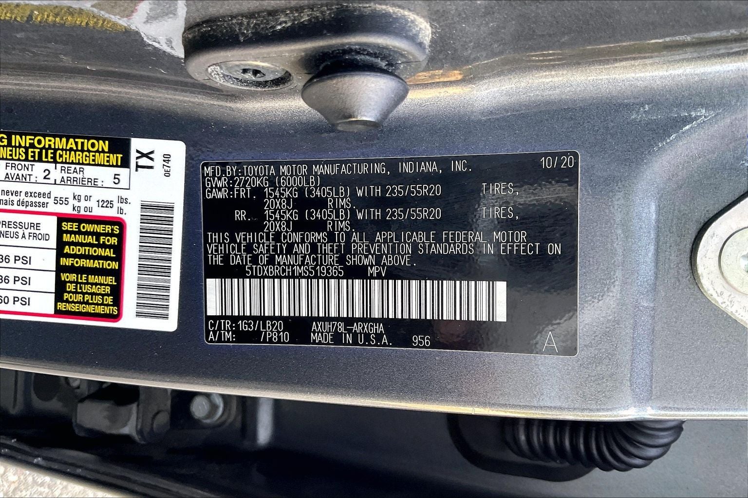 2021 Toyota Highlander Hybrid Limited