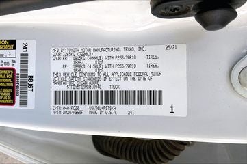 2021 Toyota Tundra SR5