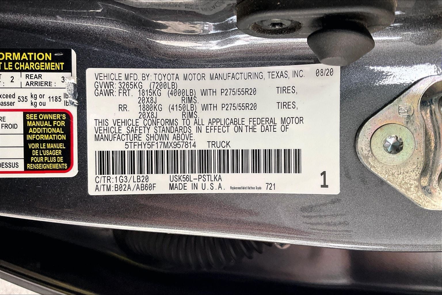 2021 Toyota Tundra Limited