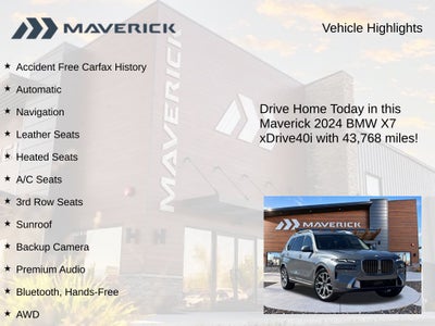 2024 BMW X7 xDrive40i