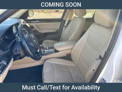 2016 BMW X3 xDrive35i