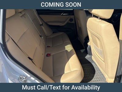 2016 BMW X3 xDrive35i