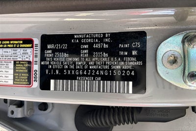 2022 Kia K5 GT-Line