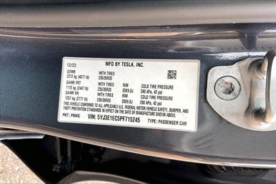 2023 Tesla Model 3 Performance