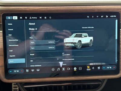 2022 Rivian R1T Launch Edition