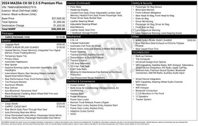 2024 Mazda Mazda CX-50 2.5 S Premium Plus Package