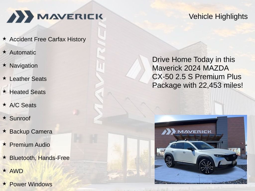 2024 Mazda Mazda CX-50 2.5 S Premium Plus Package