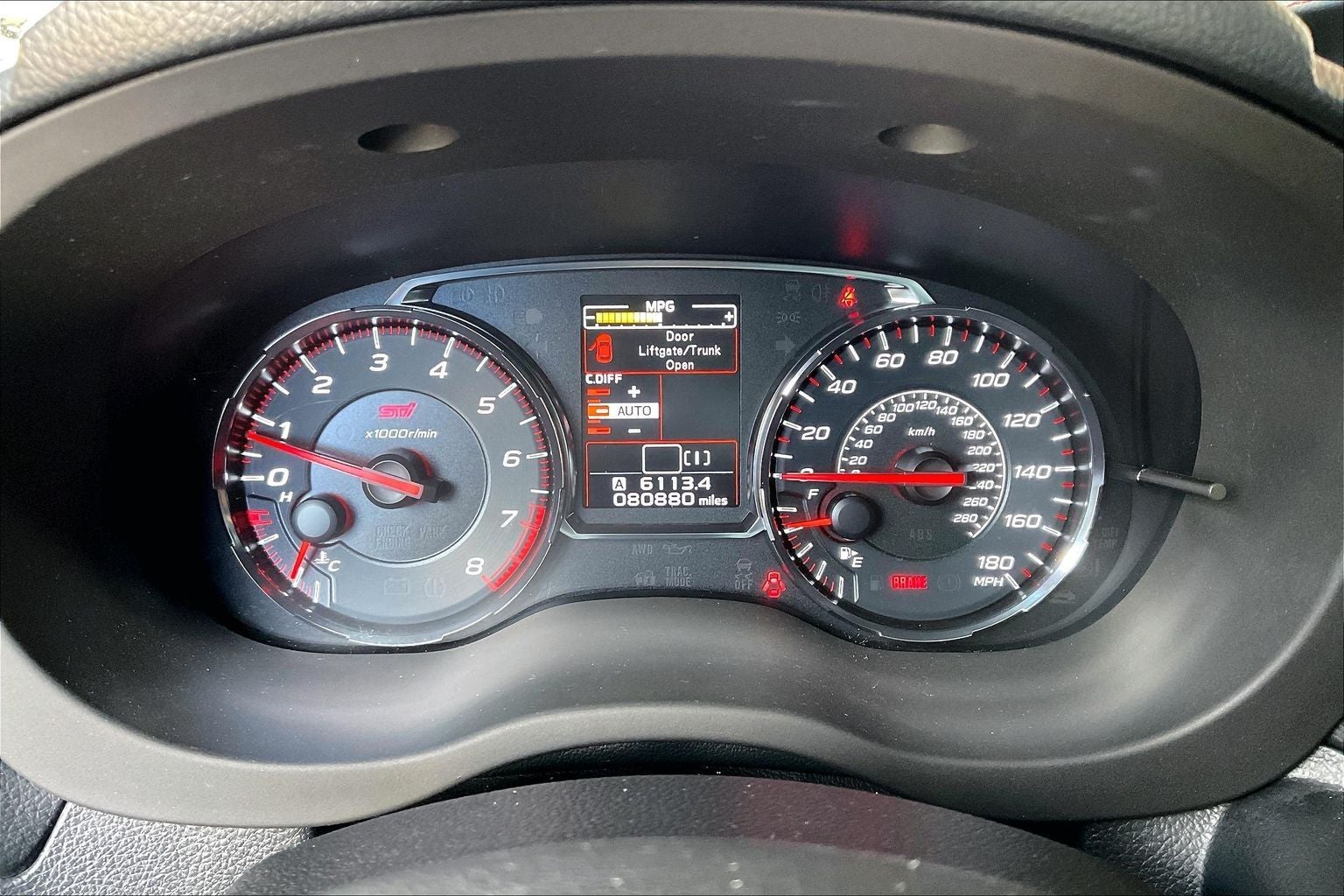 2018 Subaru WRX STi