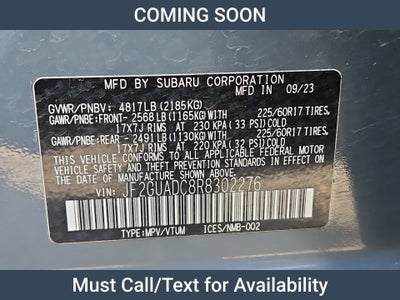 2024 Subaru Crosstrek Premium