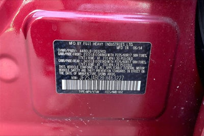 2015 Subaru Forester 2.5i