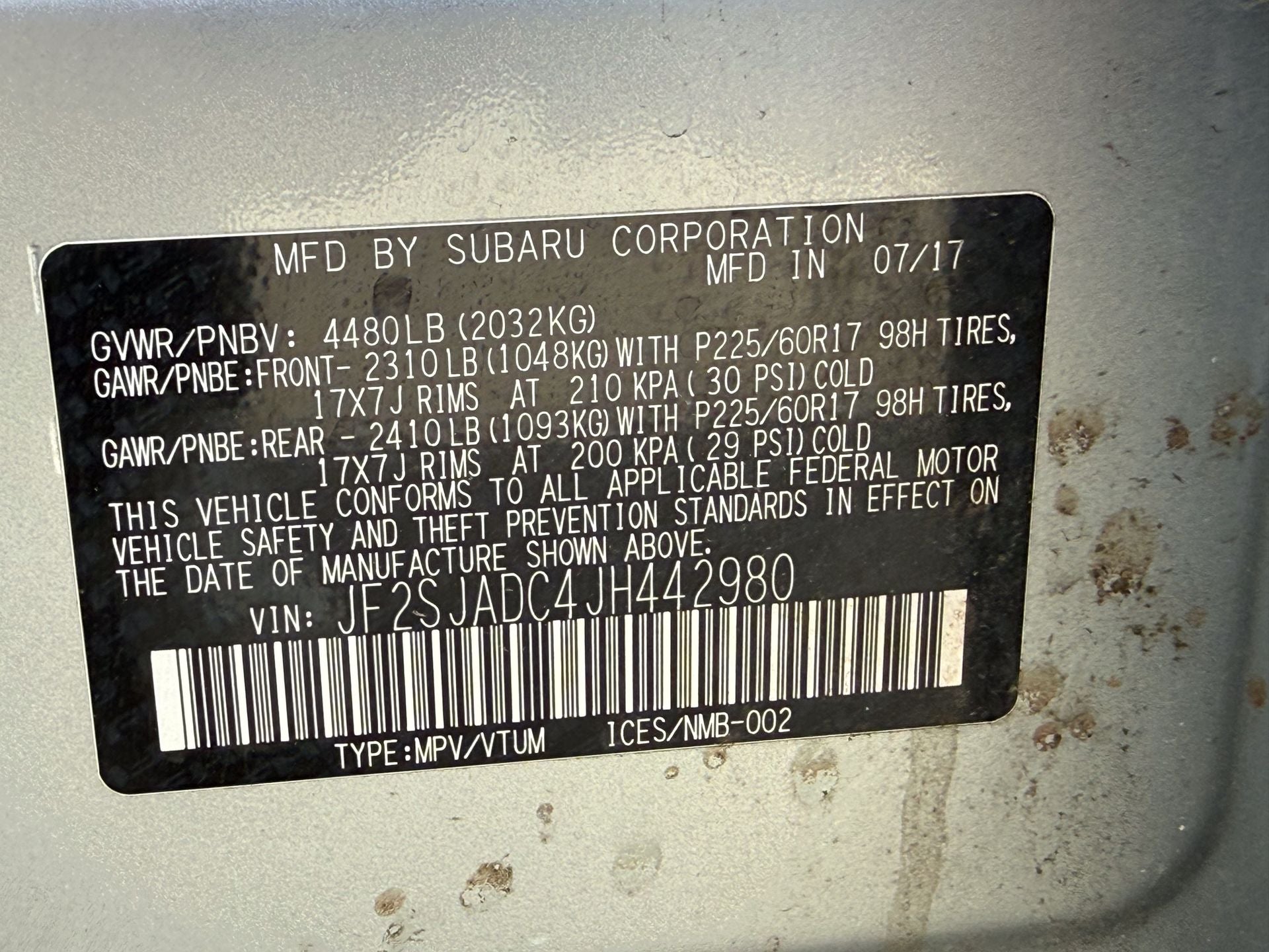 2018 Subaru Forester 2.5i Premium