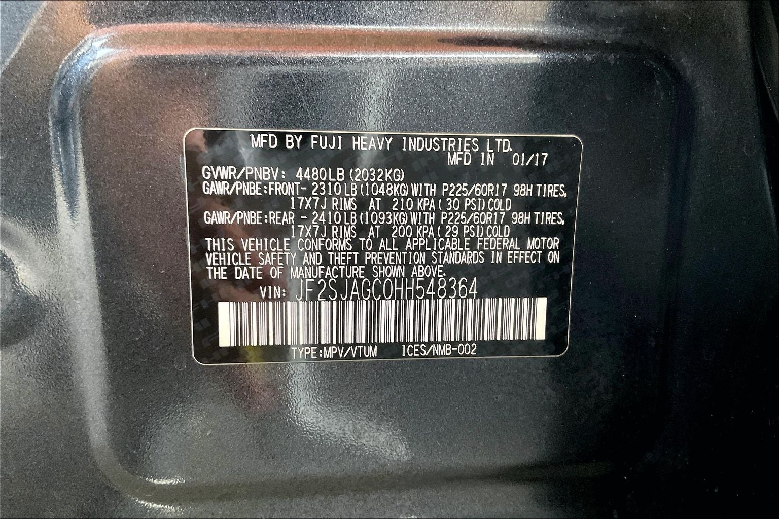 2017 Subaru Forester 2.5i Premium