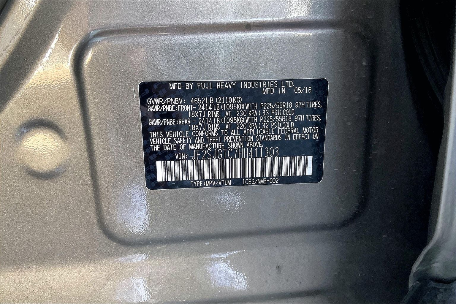 2017 Subaru Forester 2.0XT Touring