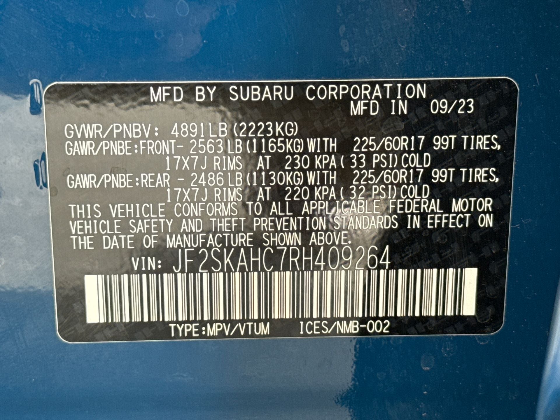 2024 Subaru Forester Wilderness