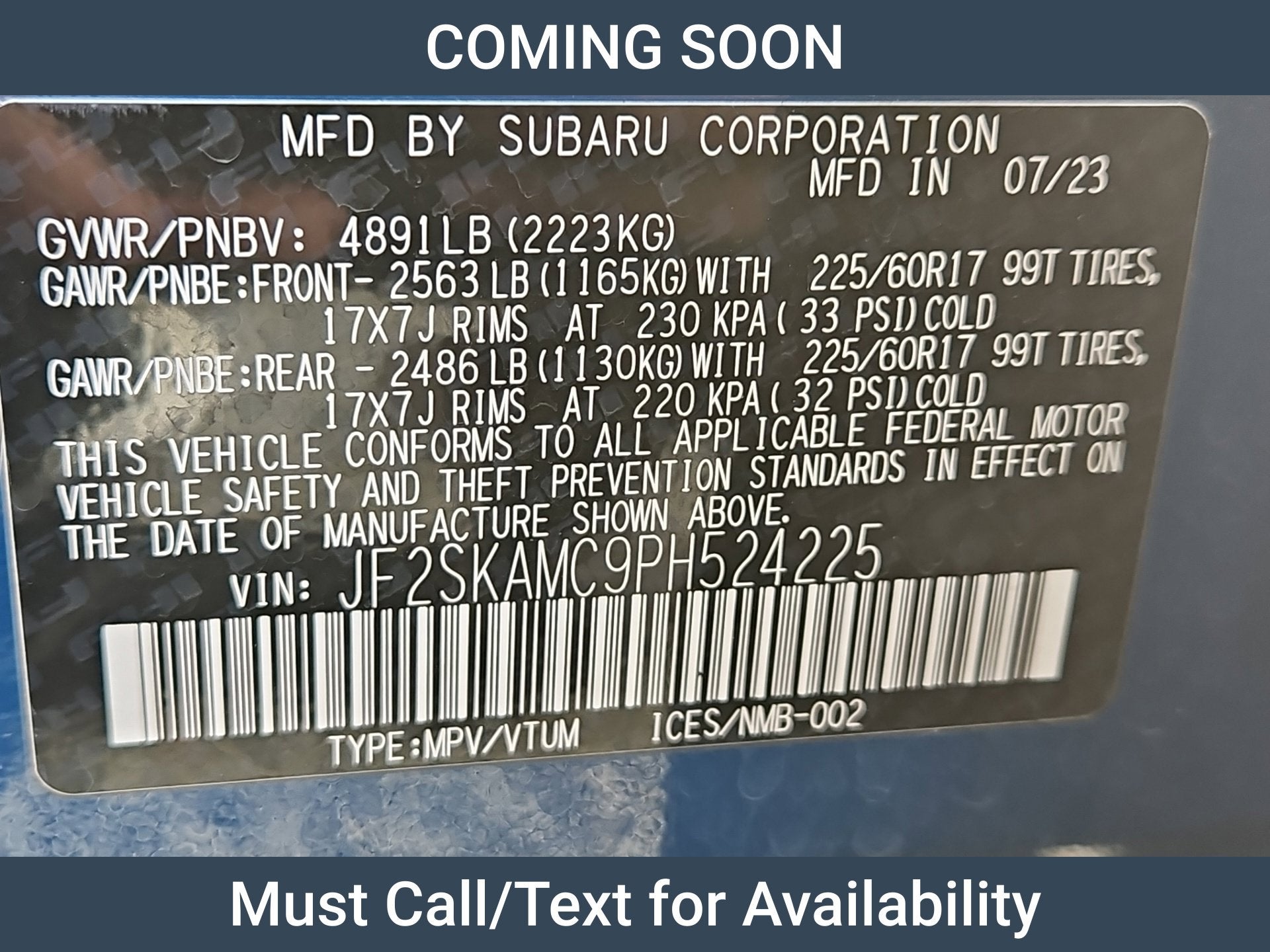 2023 Subaru Forester Wilderness