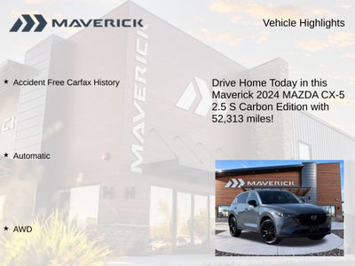2024 Mazda Mazda CX-5 2.5 S Carbon Edition