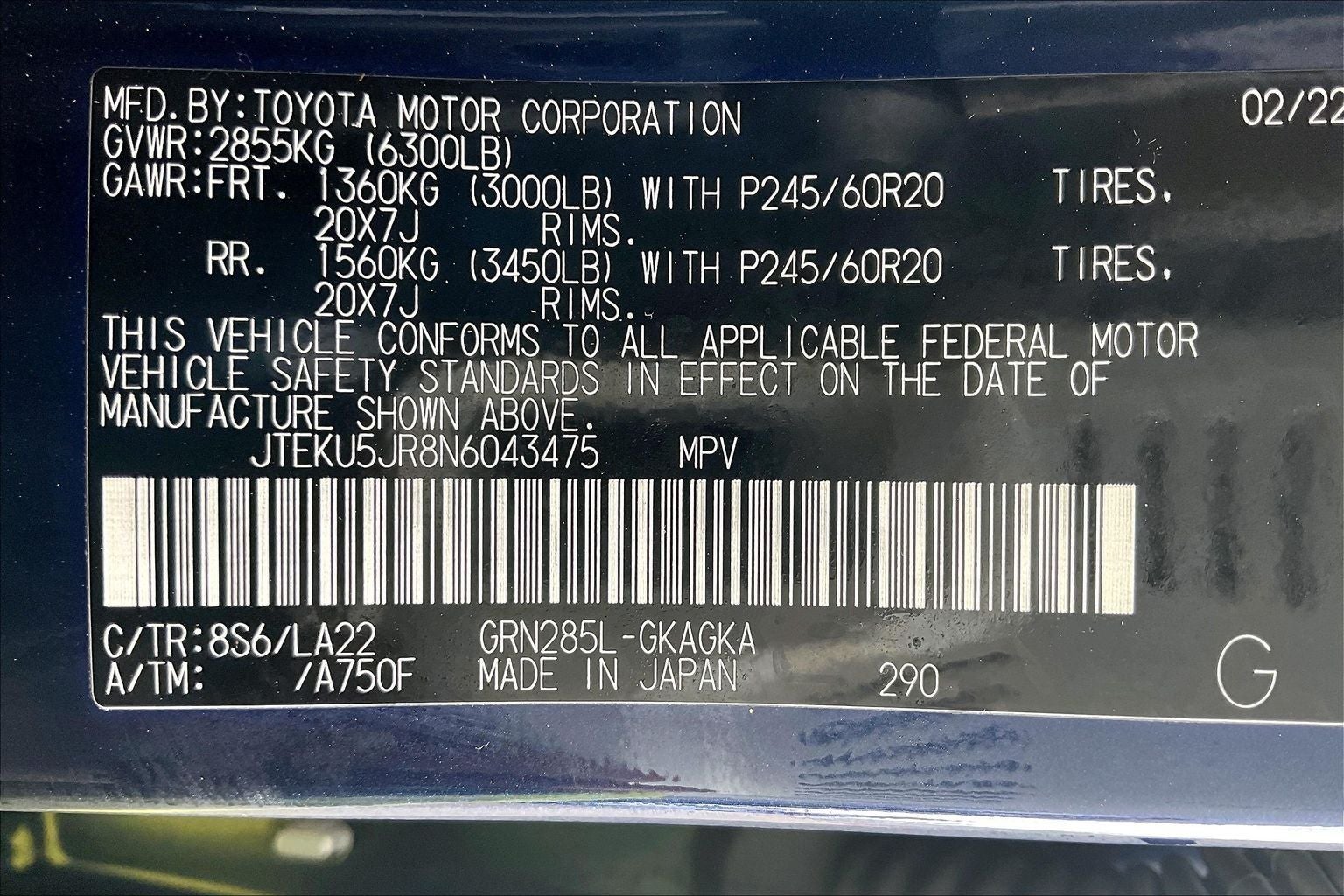 2022 Toyota 4Runner Limited