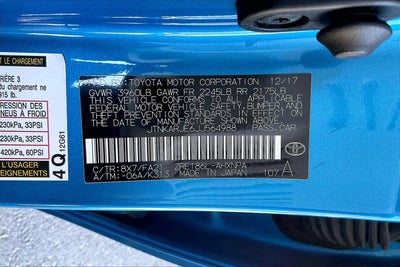 2018 Toyota Corolla iM Base