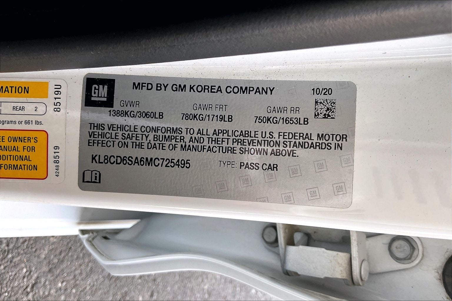 2021 Chevrolet Spark 1LT