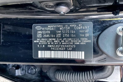 2009 Hyundai Genesis 4.6