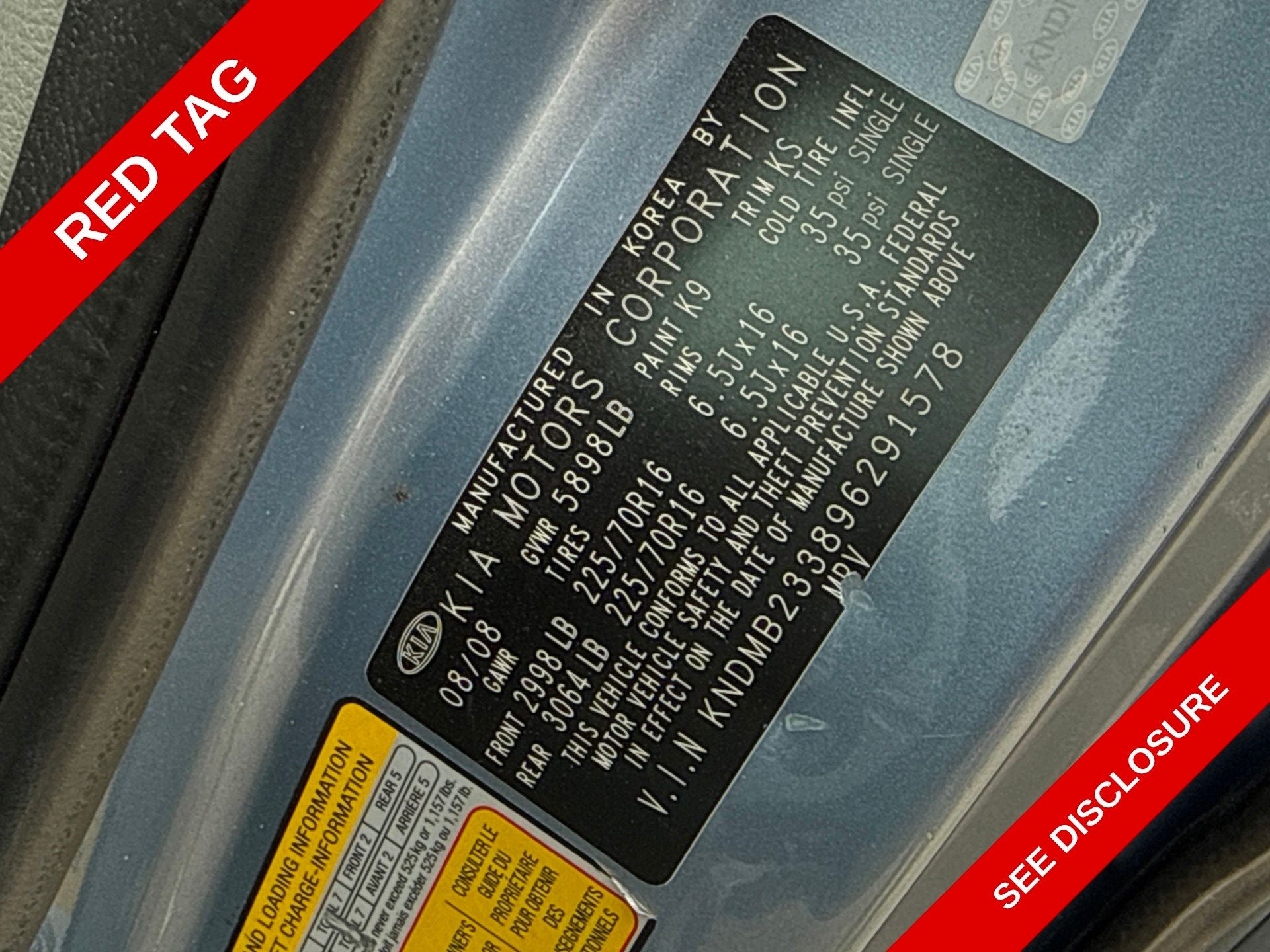 2009 Kia Sedona LX