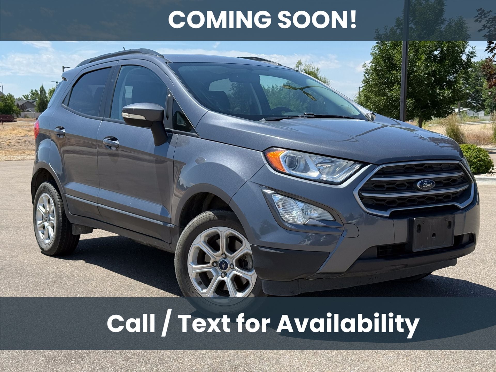 2018 Ford EcoSport SE