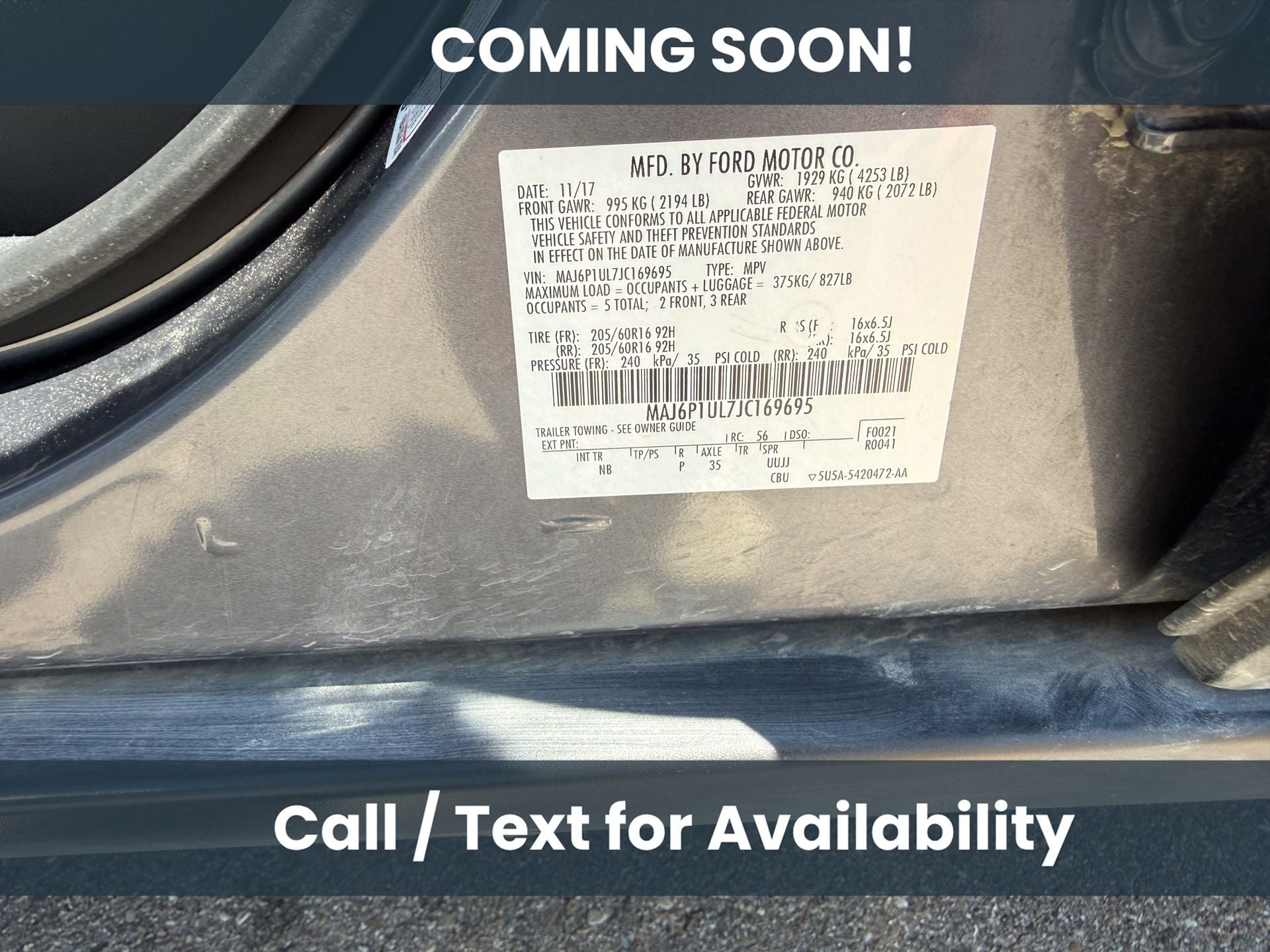 2018 Ford EcoSport SE