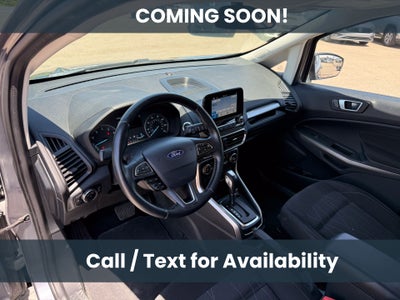 2018 Ford EcoSport SE