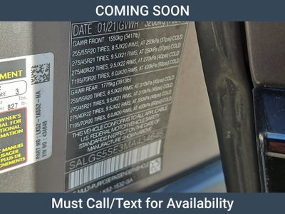 2021 Land Rover Range Rover Westminster