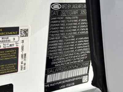 2022 Land Rover Range Rover Sport HSE Silver Edition