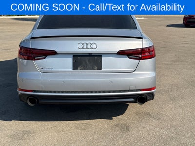 2018 Audi A4 2.0T quattro