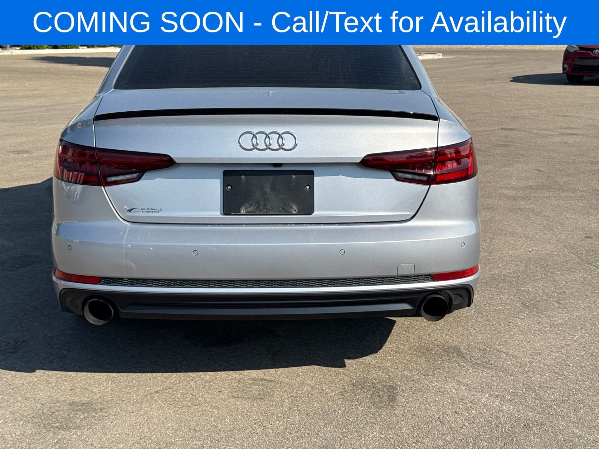 2018 Audi A4 2.0T quattro