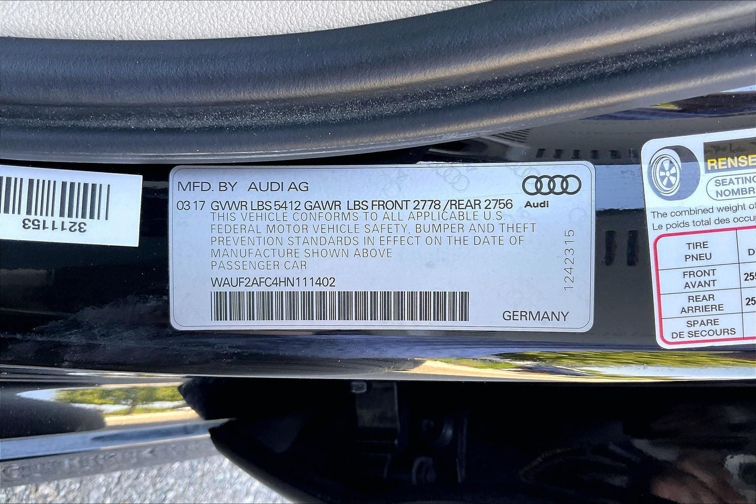 2017 Audi A6 3.0T Premium Plus quattro