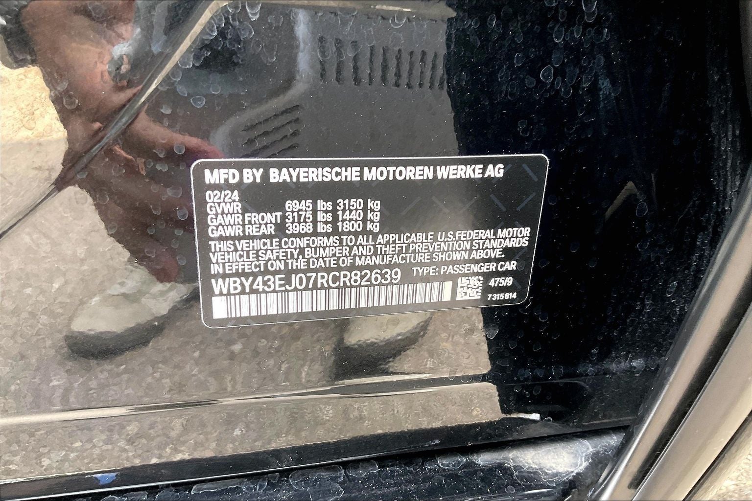 2024 BMW i7 eDrive50