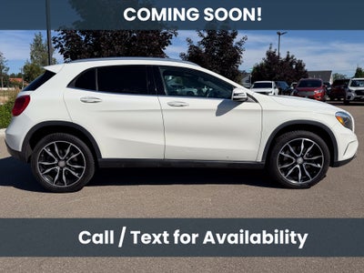 2017 Mercedes-Benz GLA GLA 250 4MATIC®