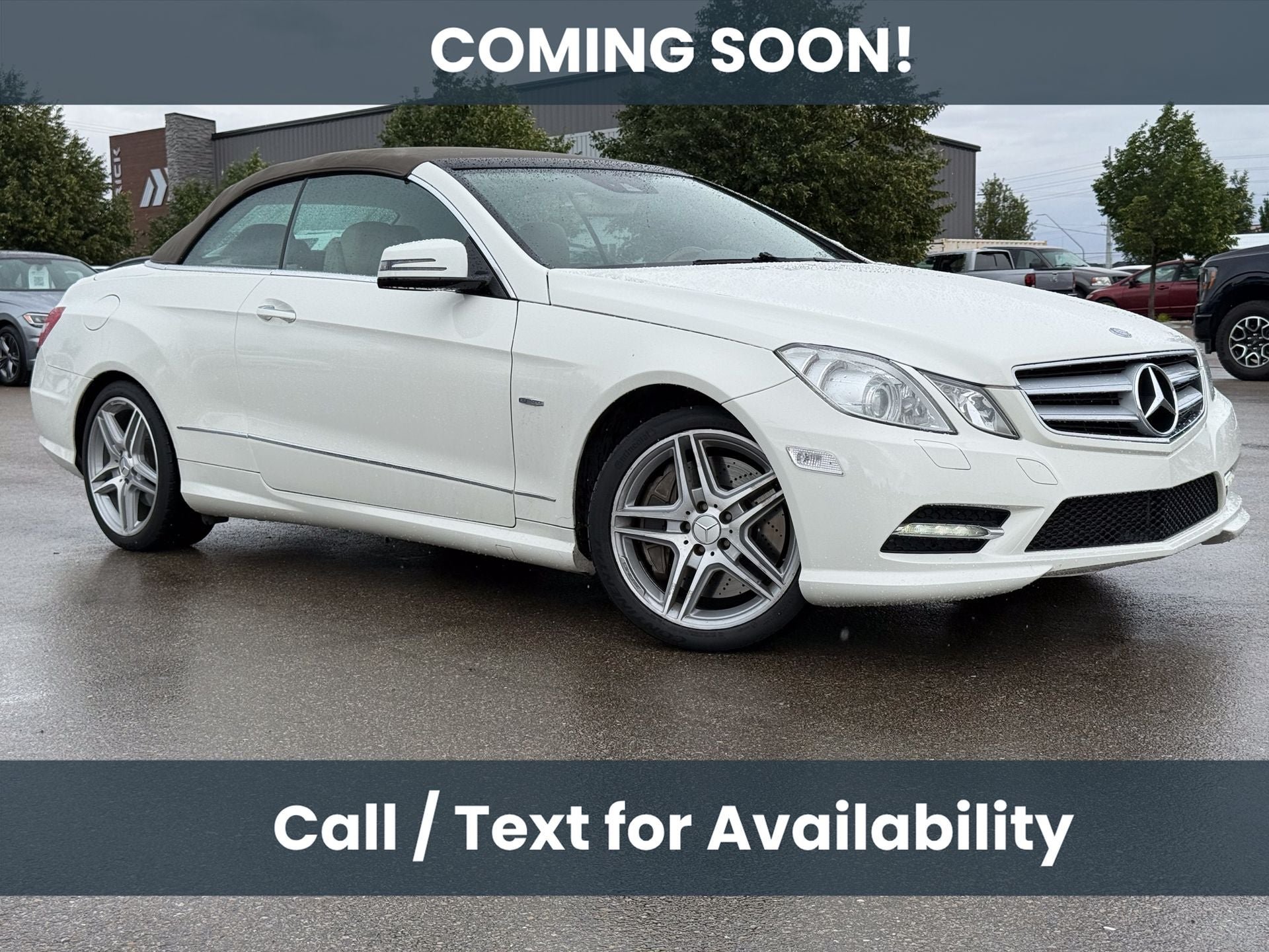 2012 Mercedes-Benz E-Class E 550