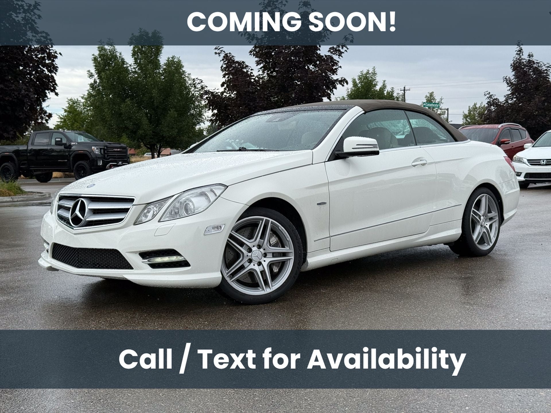 2012 Mercedes-Benz E-Class E 550