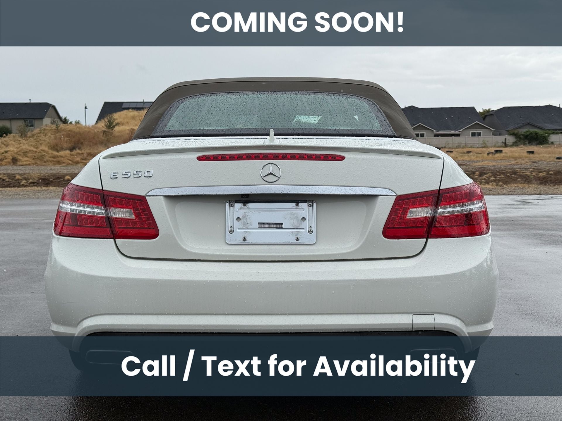 2012 Mercedes-Benz E-Class E 550