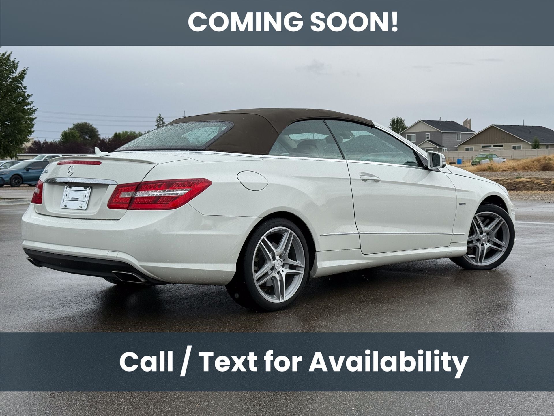 2012 Mercedes-Benz E-Class E 550