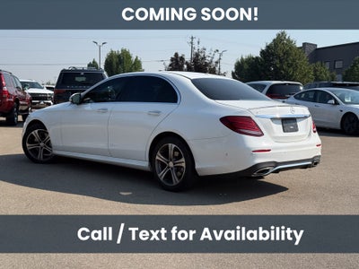2017 Mercedes-Benz E-Class E 300