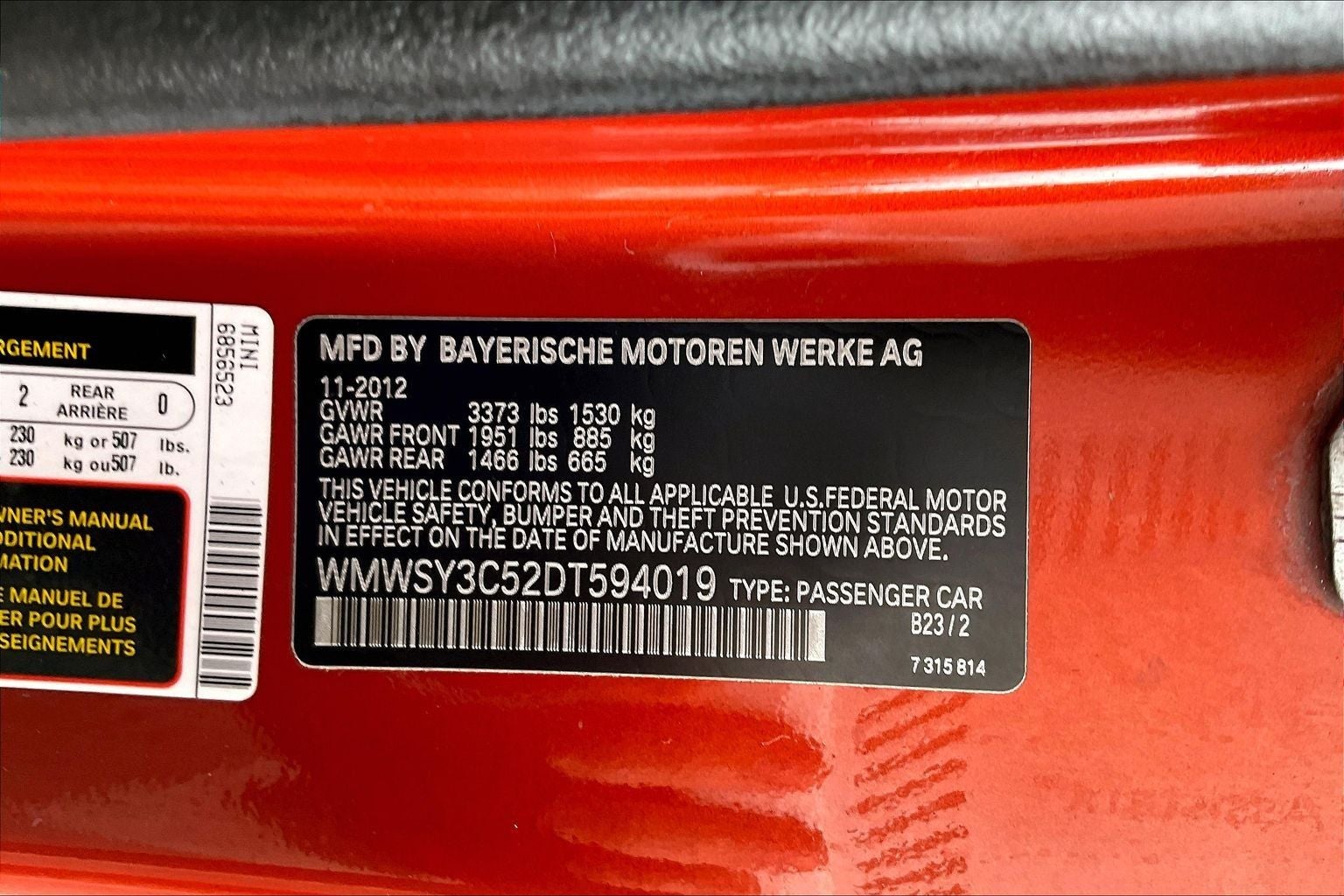 2013 MINI Cooper S Base